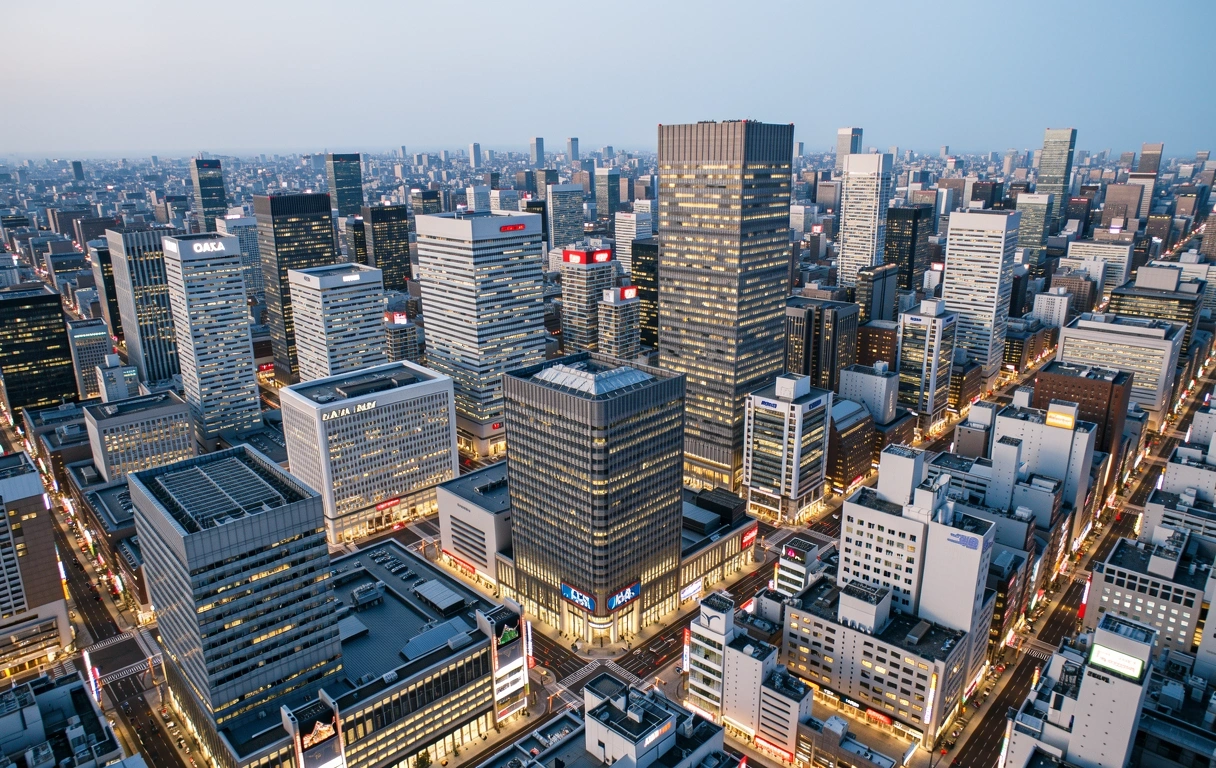 Osaka Business District Overview